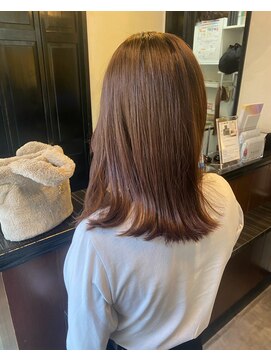 ギミック 自由が丘(gimmick) 人気ブラウンカラー【髪質改善】