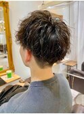 メンズマッシュ/スパイラルパーマ