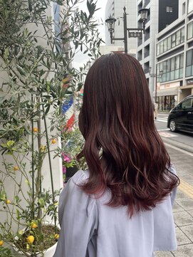 アン ブリーチ 大宮駅東口店(UN BLEACH) ブリーチなしピンクブラウンカラー♪♪