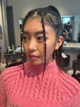 ノラ ヘアーサロン(NORA HAIR SALON) 【akane】チャンモリパーマうぶ毛パーマ韓国顔周りおくれ毛