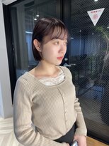 ヌープヘアーアイス(NUUP.hair ici)&nbsp;大人ガーリー大人美人透明感髪質改善ニュアンスくすみカラー