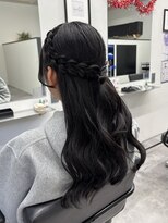 アルター(aL ter)&nbsp;【ハーフアップヘアセット】メルティカラー/フェミニンロング