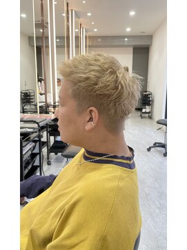 レノ 直江店(RENO) ブロンドショート／金沢美容院