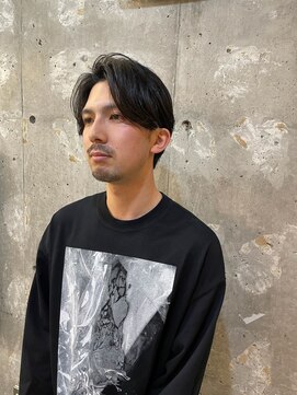 ソース(source) ///source///メンズセンターパート