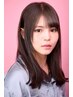 U35夏限定◎夏の透け感カラー × 髪質改善◎前髪カット＋カラー＋ケア付TR