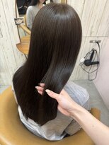 ロンドアジュール 横浜(Lond azur)&nbsp;イメチェン外ハネボブ美髪ワイドバング顔周りレイヤーカット