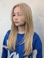 ボアップ 松山店(boappu) ブロンド系のハイトーンカラー。基本的にカラー全般得意です
