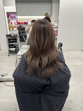 クレア 上大岡(CREA) ハイライトバレイヤージュダブルカラーケアブリーチ30代40代50代