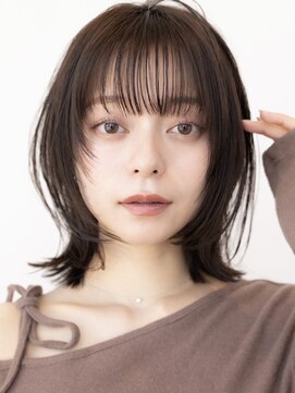 ドットハリス(.Hallis) レイヤーボブ/レイヤーカット/くびれレイヤー/韓国風ヘア