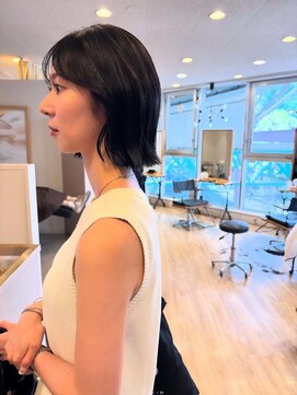 ブラウン (BROWN) 外ハネボブ