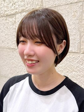 ハピネス 河原町店(Happiness) 小顔ショート 京都美容室 ショートボブ 進詩織