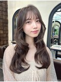 フォワード巻き/レイヤーカット/韓国風