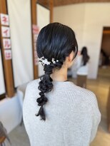 サラビューティーサイト 志免店(SARA Beauty Sight) 【志免】編みおろしお呼ばれアレンジ☆