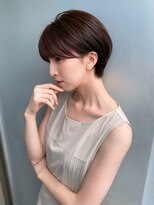 エアー 青山(AIR) くびれショートマッシュショート丸みショートハンサムショート