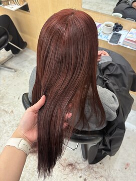 スミス 上野(smith) レッドカラー暖色カラーイルミナカラー