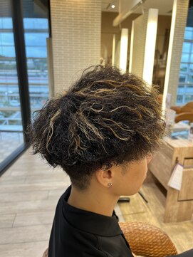 ニューヨークニューヨーク パピオス明石店(NYNY Mothers) メンズパーマ/ハイライト