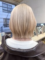 サンク 原宿 表参道(cinq)&nbsp;ミルクティーベージュヘーゼルベージュヘーゼルグレージュボブ