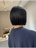 あご下1センチ　タッセルボブ