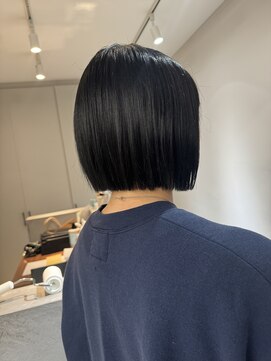アマトウキョウスマートサロン(AMA TOKYO×Smart Salon) あご下1センチ　タッセルボブ