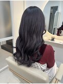 【牧内】ラベンダーグレージュ10代20代ロングヘア