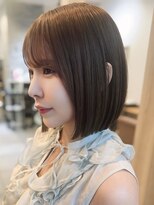 サンドパールス 仙台店(sand PALCE)&nbsp;髪質改善/大人ガーリー/似合わせカット/ショートボブ前髪/仙台