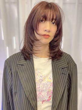 シェモアイグレック(chez-moi igrek) 10代20代30代前髪小顔レイヤーカット