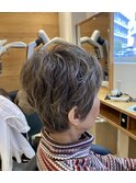 柔らかふんわりパーマ