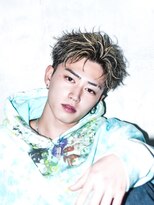 LEGIT BRIGHT KANAZAWA MEN'S HAIR SALON【4月1日NEW OPEN（予定）】&nbsp;刈り上げセンターパート/波巻きツイストスパイラル/金沢