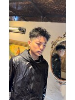 エルエー バーバーショップ 草津店(L.A BARBERSHOP)&nbsp;フェード×スパイキーショート