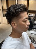 MEN`SHAIR/スパイキーショート/フェザーパーマ/烏丸御池F