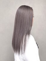 コタ 水戸(COHTA) 透明感ラベンダーグレージュ×美髪ストレート