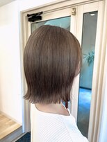 アンフレール&nbsp;パツっとBob×アッシュベージュ