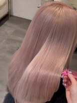ベレーザ 川越(Beleza)&nbsp;ba17636_ピンクベージュハイトーンカラー艶髪髪質改善ストレート