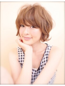 アフロート ギンザ(AFLOAT GINZA) 大人可愛いショートボブ