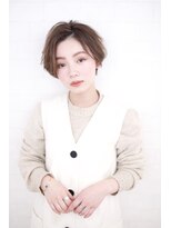 ウィーブス セタガヤ(weaves -SETAGAYA-) ［weaves-SETAGAYA-］大人めヌーディショートボブ