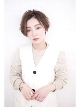 ウィーブス セタガヤ(weaves -SETAGAYA-) ［weaves-SETAGAYA-］大人めヌーディショートボブ
