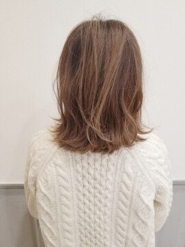 グランシュ 青葉台店(GranCieux) ハイトーンカラー×外はねロブ☆