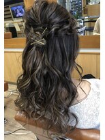 ジータヘアデザイン 大森店(GHITA hair design)&nbsp;お呼ばれハーフアップ
