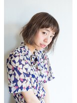 サロンドメルシー (salon de merci)&nbsp;【merci 青葉台】大人かわいい くせ毛風 カール 大人ボブ☆