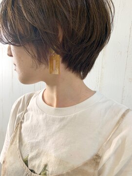 テトテ 天王寺店(tetote) #暖色系カラー #小顔 #くびれショート