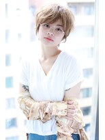 シーラス バイクラウドゼロ(Cirrus by Cloud zero)&nbsp;ハイトーンベージュショート【Cirrus by Cloud zero】