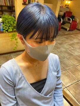 ジェイポイント ヘア クリニカ(J:POINT Hair CLINICA) 透明感 Blue