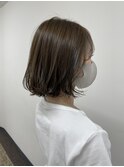 切りっぱなしボブ