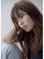 ヘアメイク エイト キリシマ(hair make No.8 kirishima)&nbsp;セミロング×ニュアンスカラー・instagram @no8_doc_shinichi