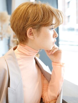 エムスラッシュ 横浜元町店(M.SLASH) M.SLASH元町/テラコッタ/こなれハイトーン/クールショート!