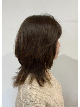 ヘアートラム(HAIR TRAm.) 大人ネオウルフ ミディアム