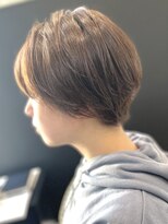 ジエクト 本店(The Ect)&nbsp;マッシュショート×アッシュオリーブ×似合わせカット