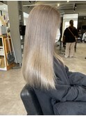 20代30代40代ダブルカラーミルクティーアッシュ透明感カラー