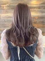 アルバム 渋谷パルコ(ALBUM) セピアピンクラベンダー_グレージュカラーボブウルフ_ba400651