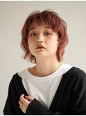 ミディアムヘア/ショコラベージュ/ボブルフ/新宿
